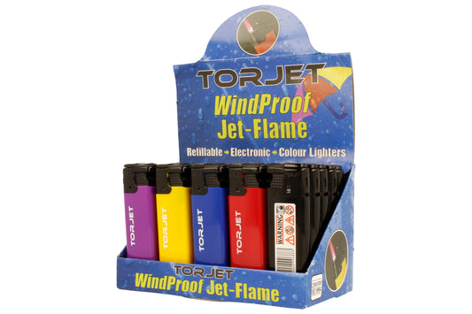 TORJET WINDPROOF LIGHTERS 25PK
