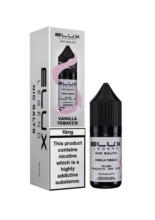 Vanilla Tobacco - ELUX NIC SALT 10 MG