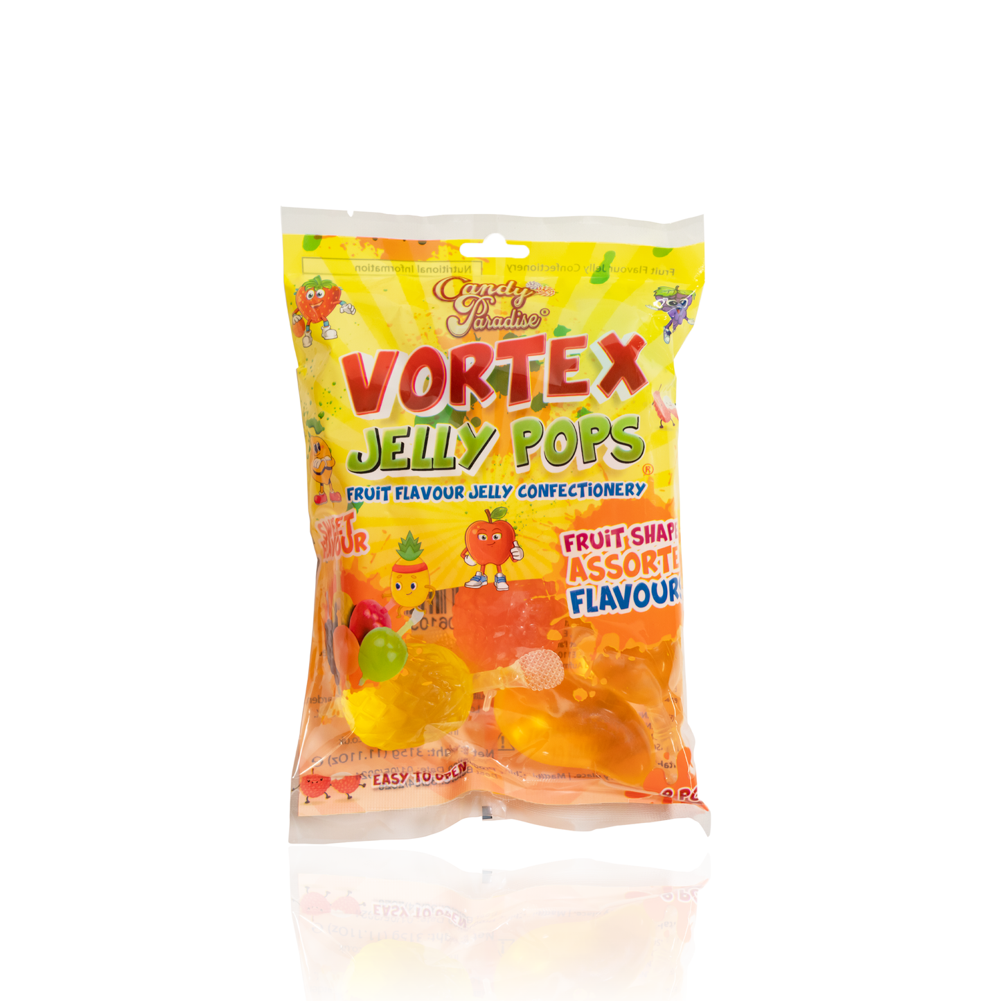 VORTEX JELLY POPS (12x315g) (HALAL) - CANDY PARADISE
