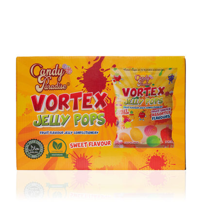 VORTEX JELLY POPS (12x315g) (HALAL) - CANDY PARADISE