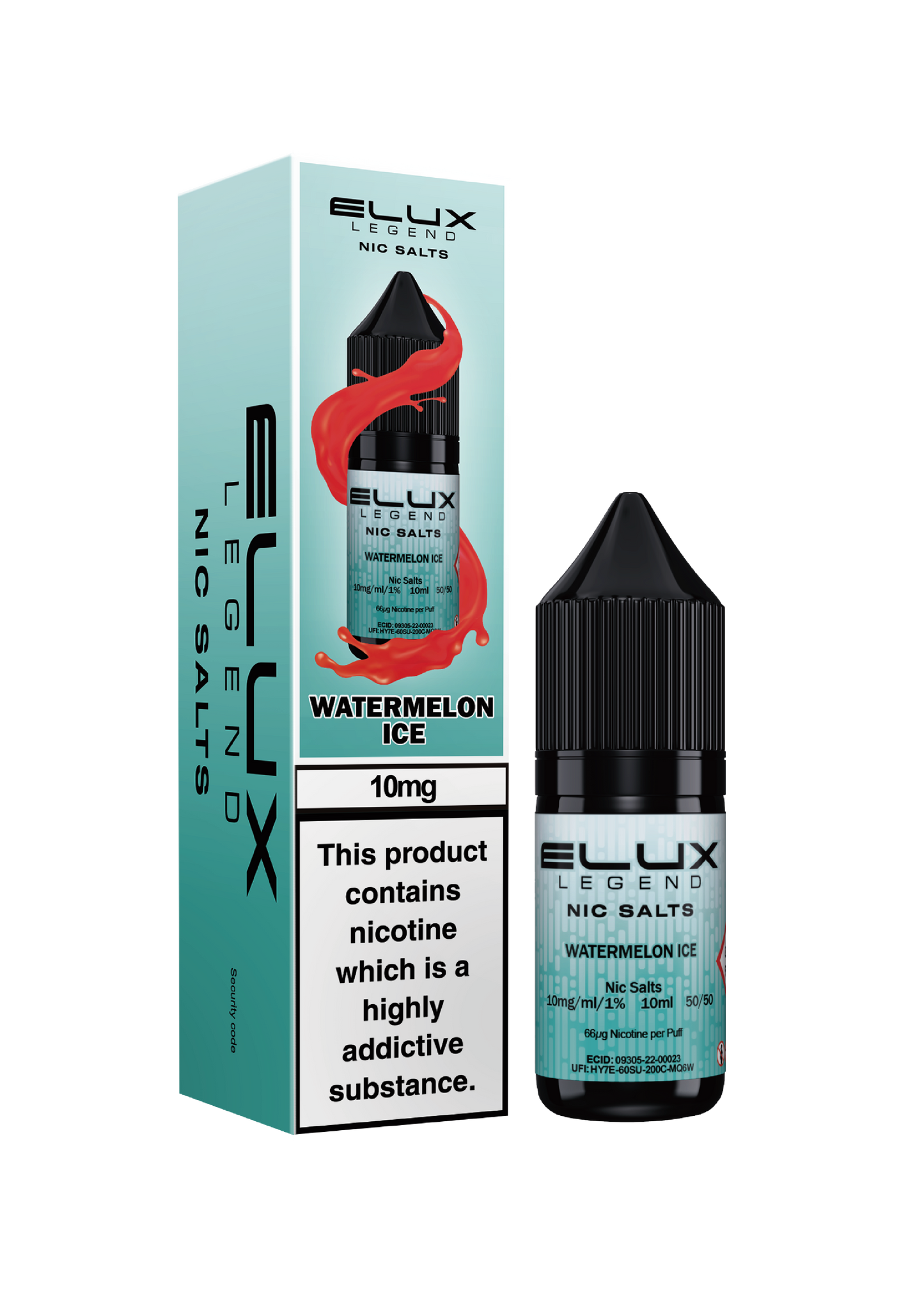 Watermelon Ice - ELUX NIC SALT 10 MG