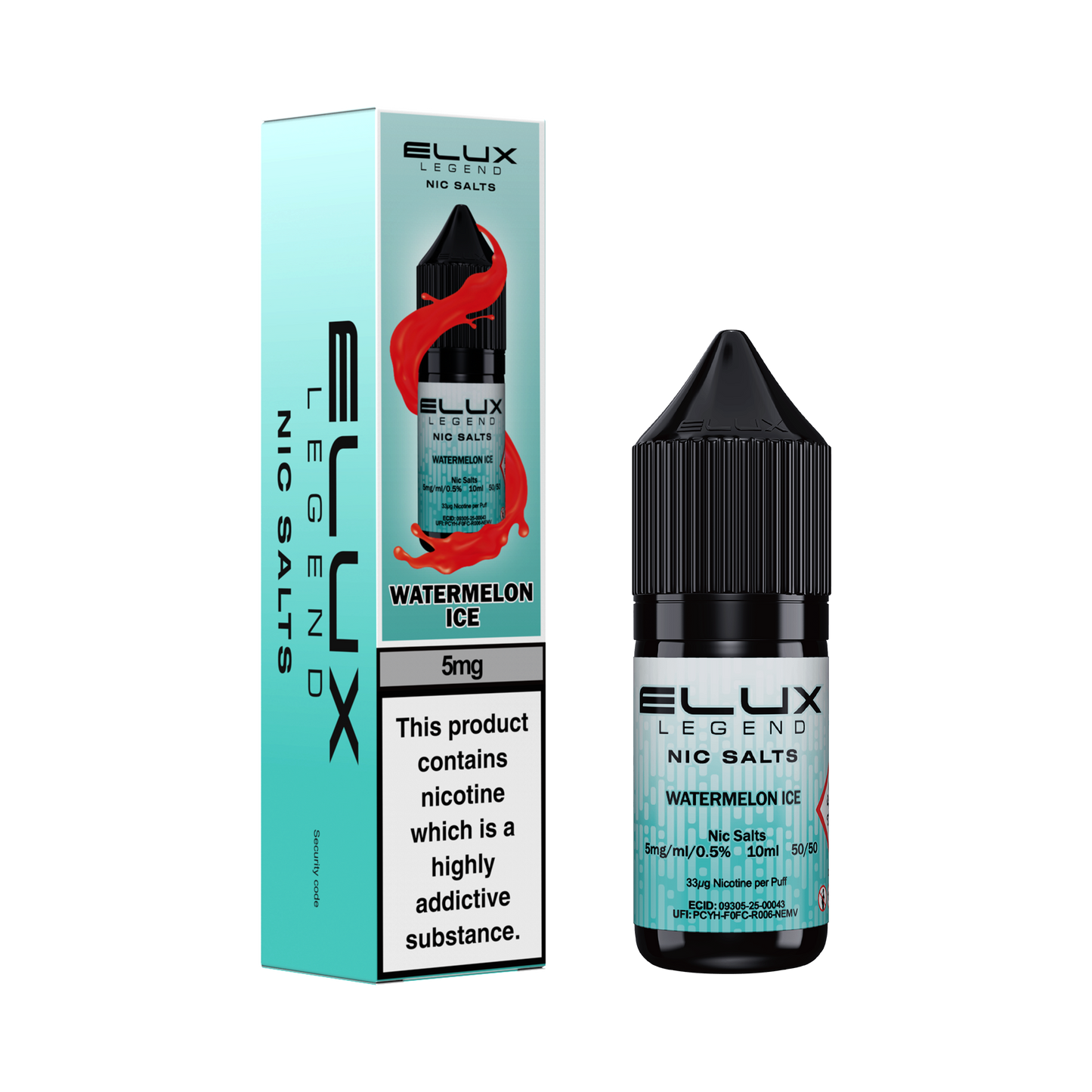 WATERMELON ICE - ELUX NIC SALTS 5MG