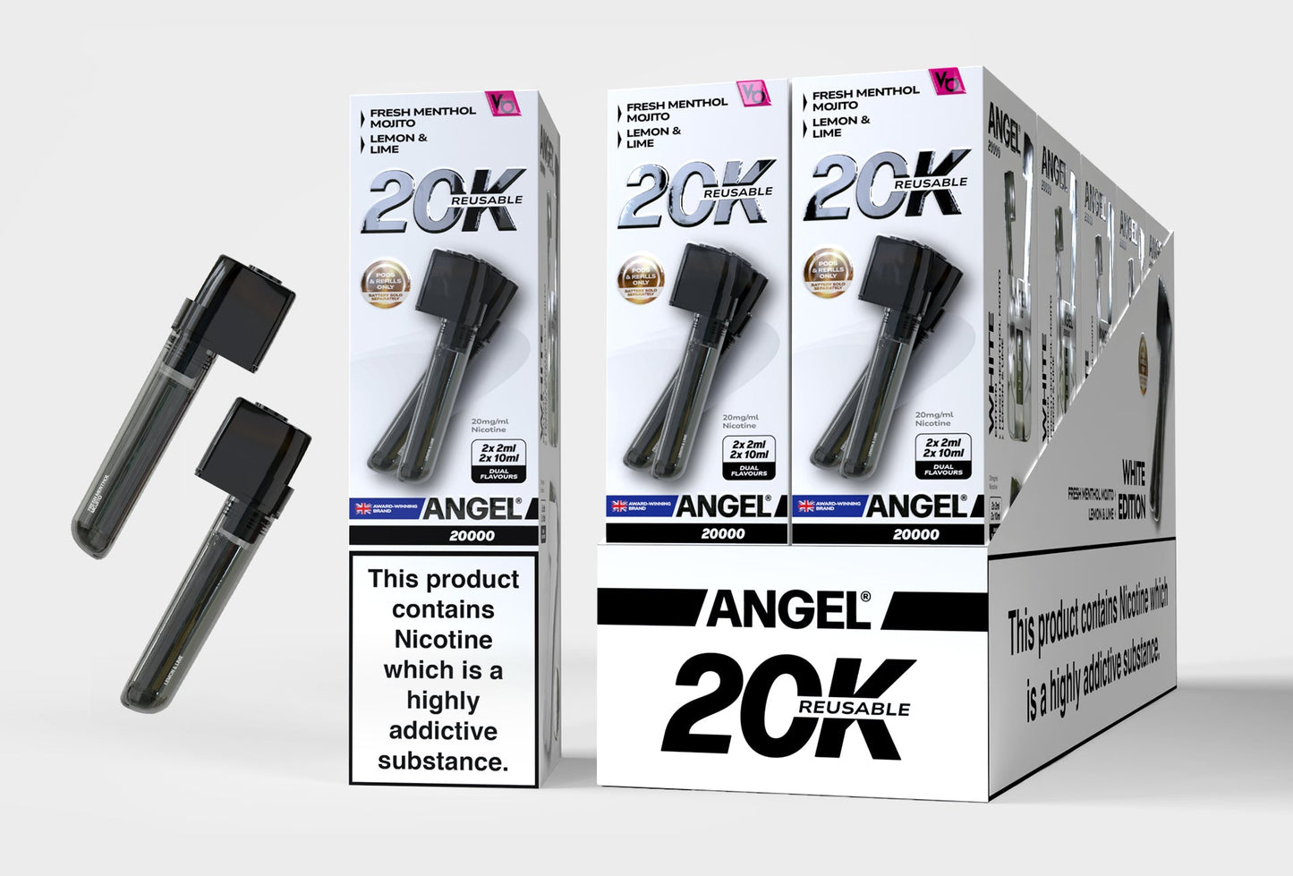 WHITE EDITION - ANGEL 20K PODS