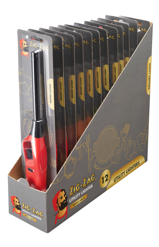 ZIG ZAG UTILITY LIGHTER (12 PACK)