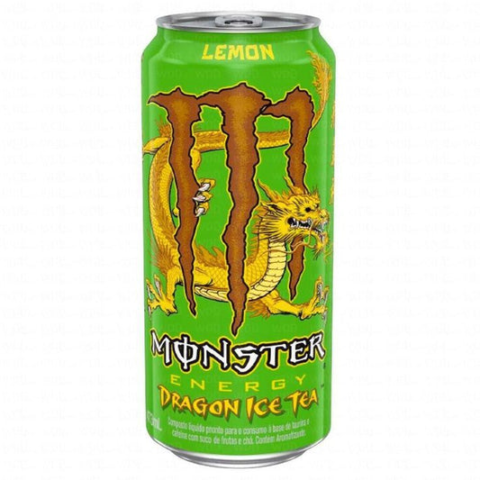 MONSTER DRAGON ICE TEA LEMON (24 X 473ML)