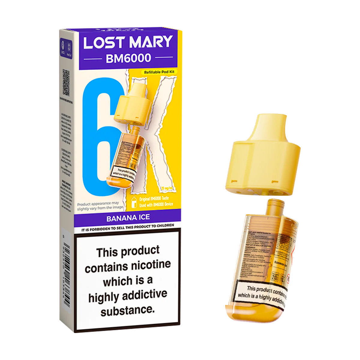 BANANA ICE - LOST MARY BM6000 KIT