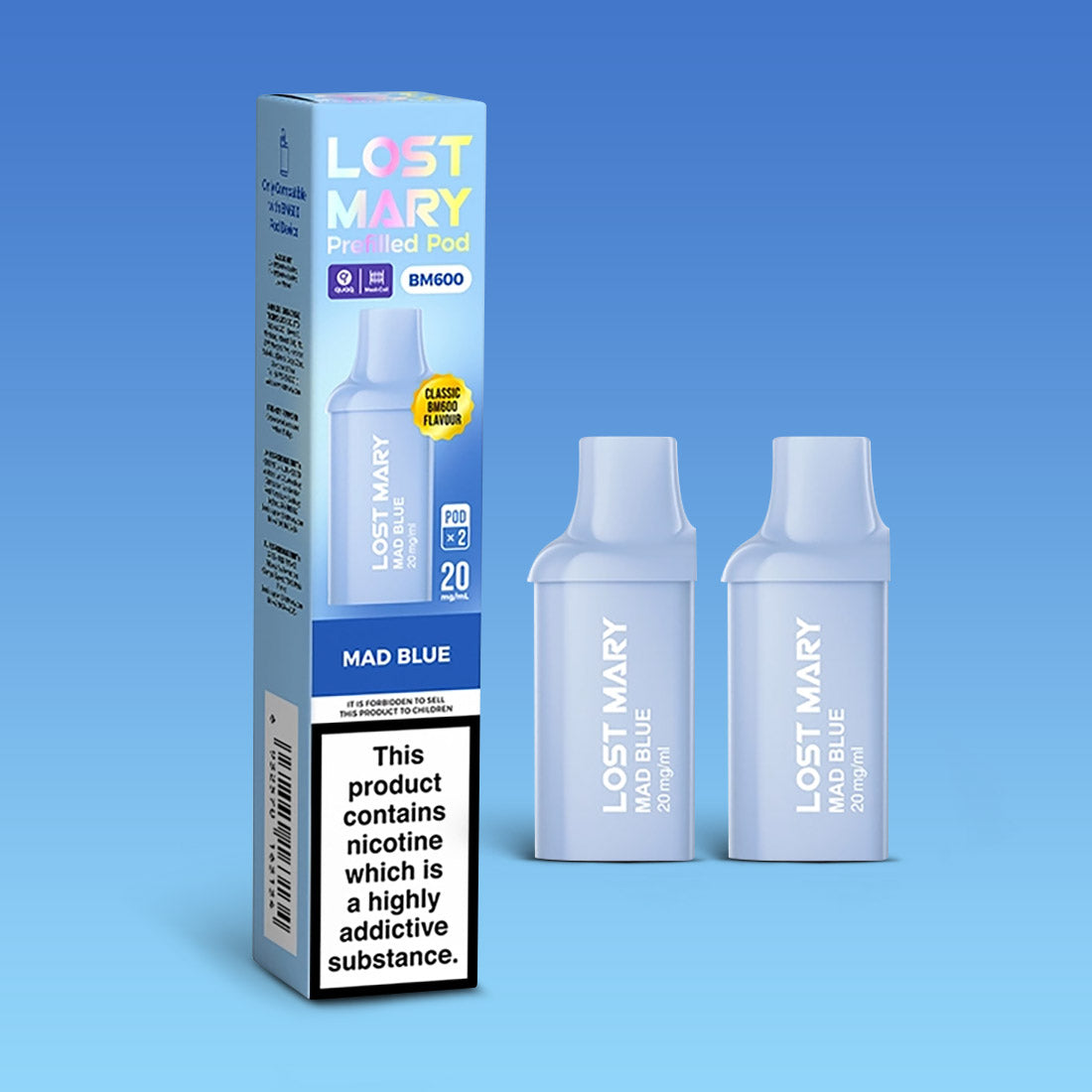 MAD BLUE - LOST MARY BM600 PODS