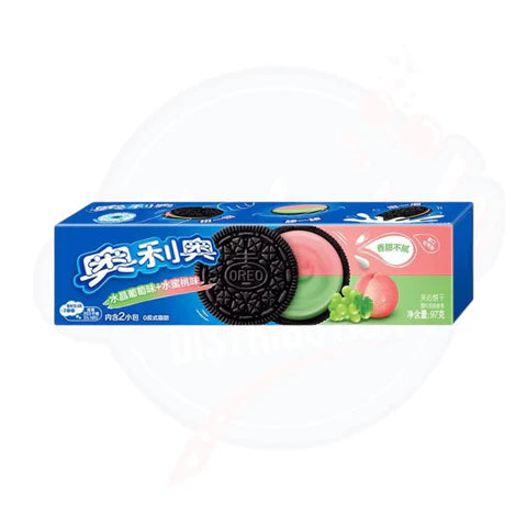 OREO SANDWHICH COOKIE GRAPES & PEACH (97gx24pk)