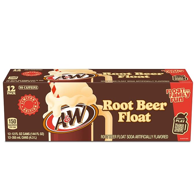 A & W ROOT BEER FLOAT USA (12PK)
