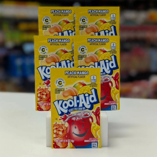 PEACH MANGO KOOL AID DRINK MIX (48PK)