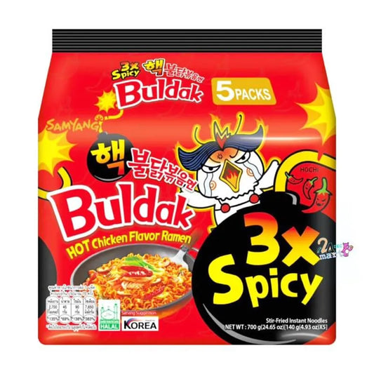 3x SPICY BULDAK NOODLES SAMYANG (8X5PK)