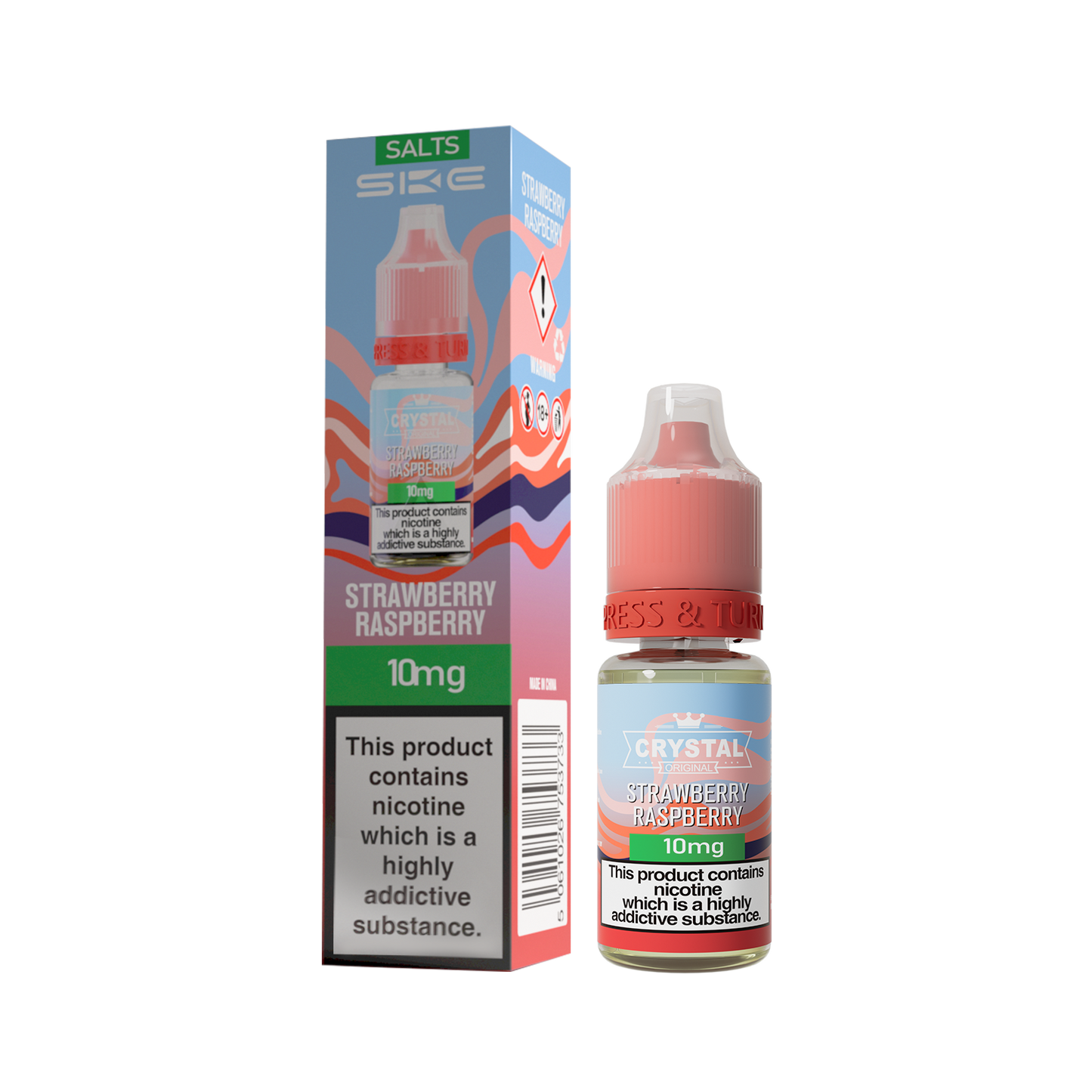 STRAWBERRY RASPBERRY - SKE NIC SALTS 20MG