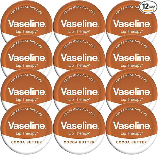 VASELINE LIP THERAPY 20g - COCOA BUTTER (X12)
